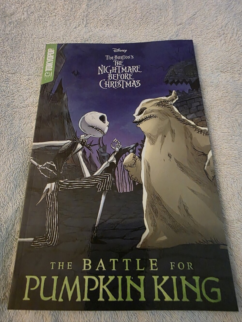The Nightmare Before Christmas: The Battle for Pumpkin King Graphic Novel